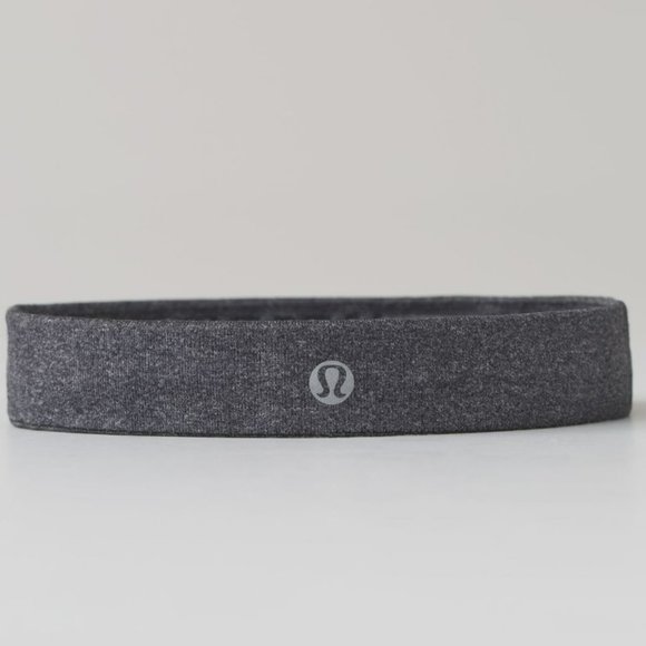 lululemon athletica Accessories - Lululemon Cardio Cross Trainer Headband Heathered Black